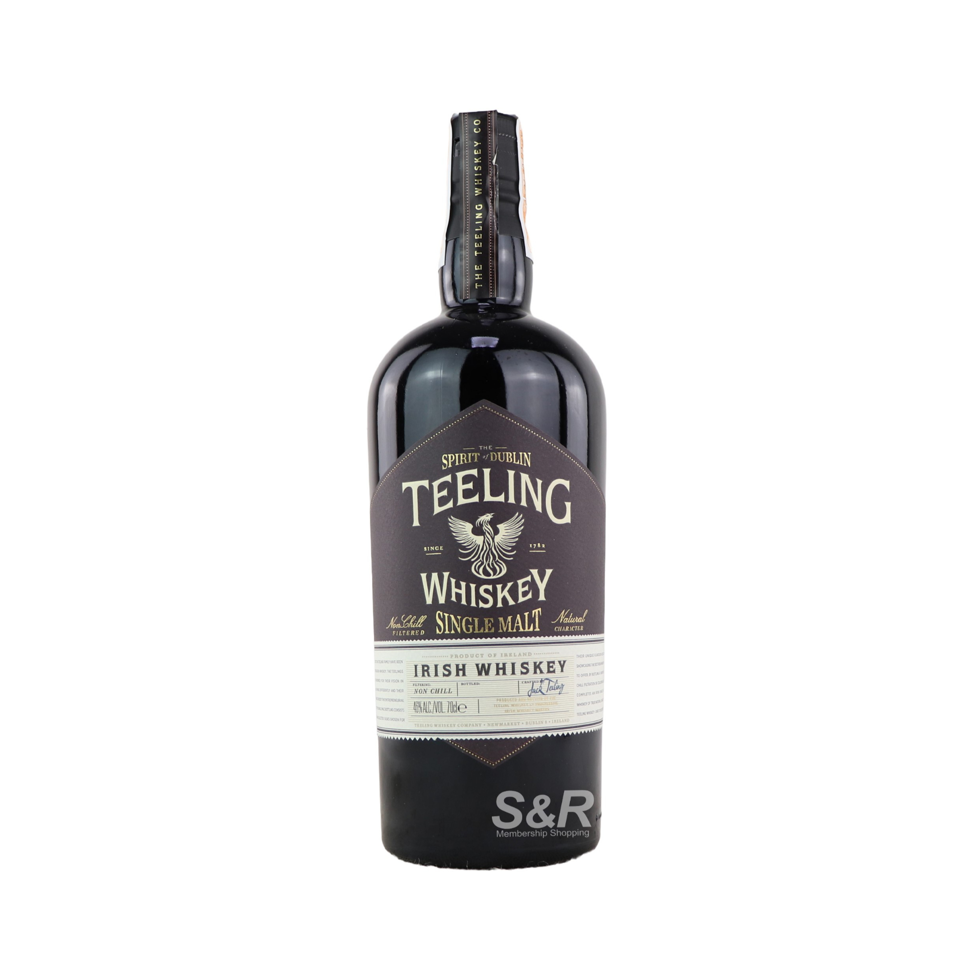 Teeling Single Malt Irish Whiskey 700mL Teeling Single Malt Irish Whiskey 700mL